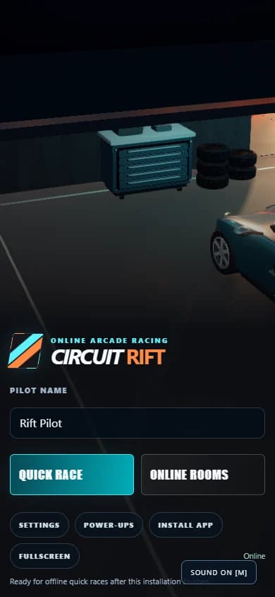 Circuit Rift on mobile