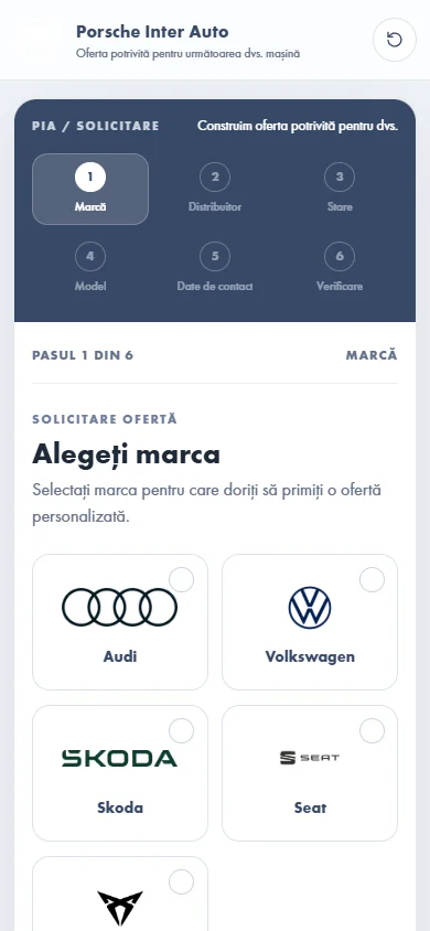 Multi-Step Form on mobile