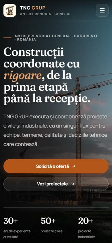 TNG GRUP pe mobil